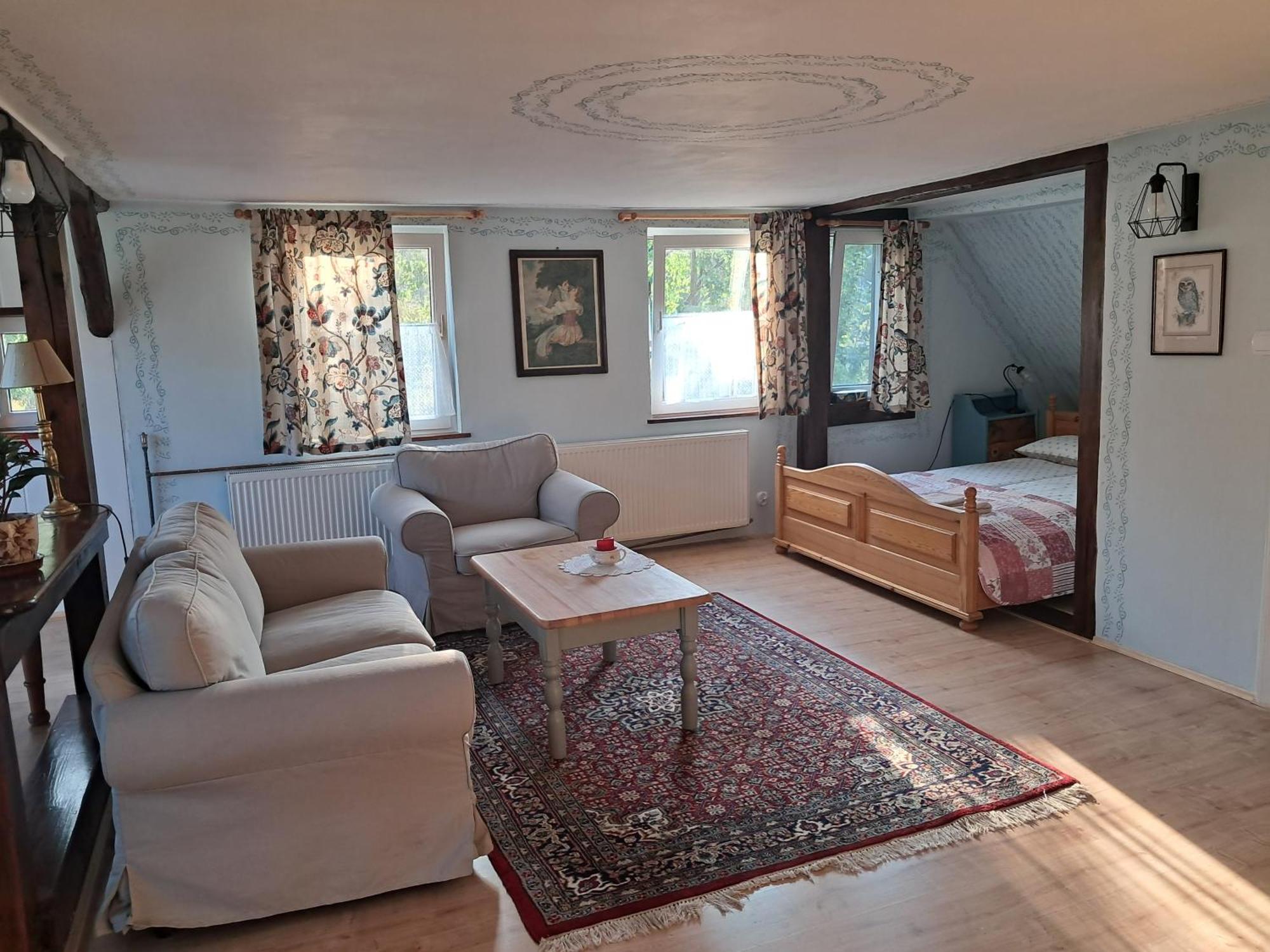 Przytulia Blekitny Apartment Kopaniec Ruang foto